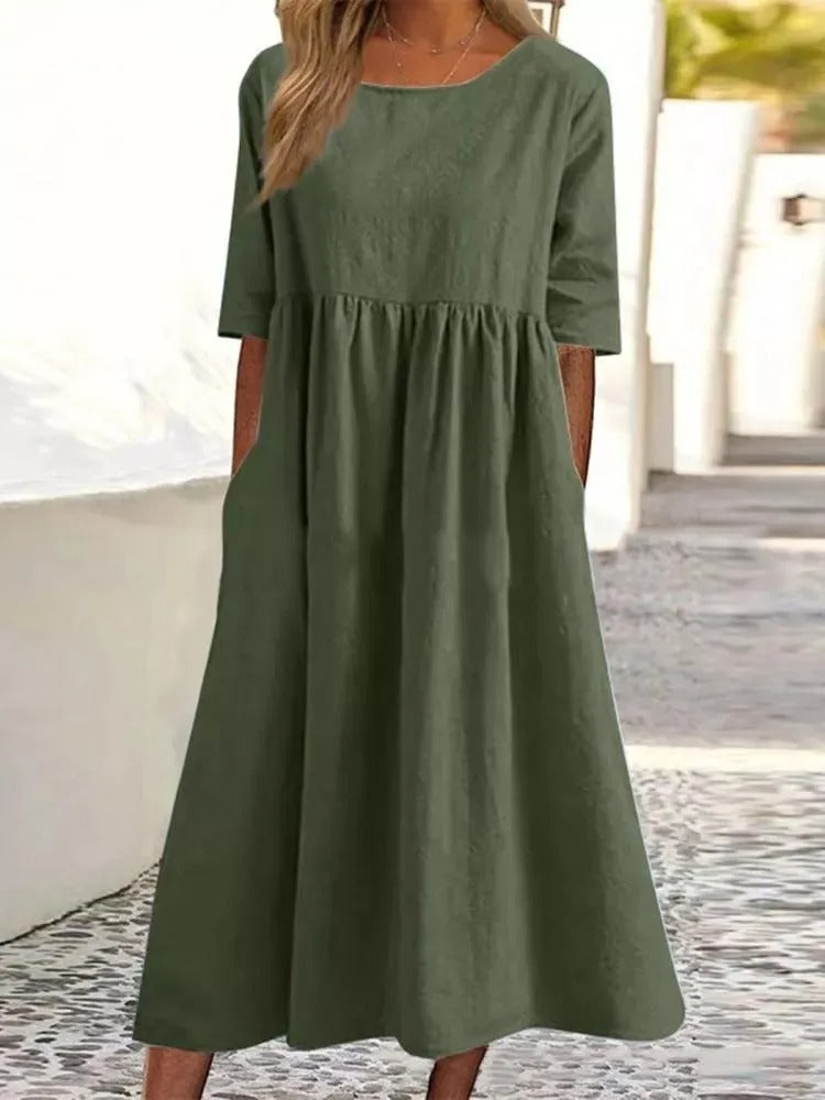 ELENA | Stylish midi dress