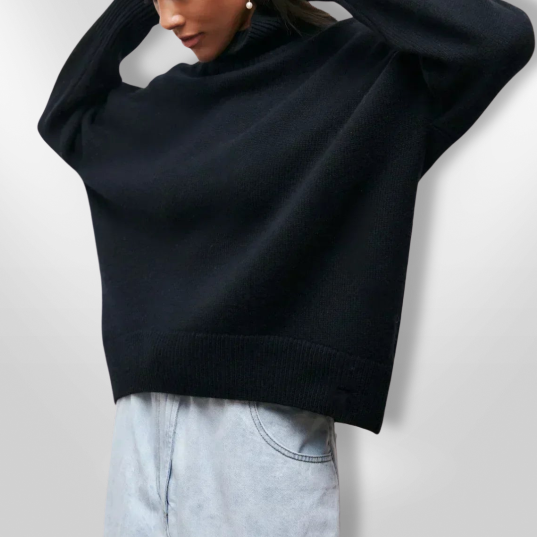OLIVIA | Sweater with turtle neck