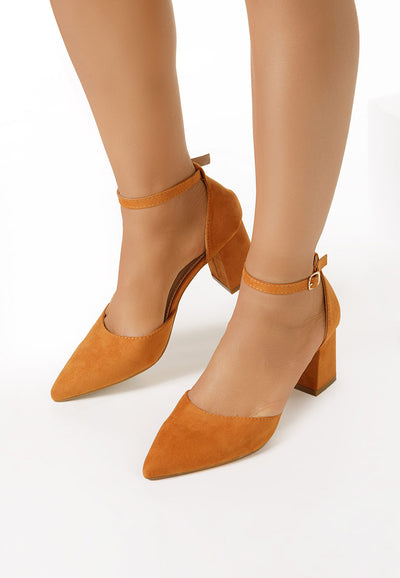 YELLOW | High heel pumps
