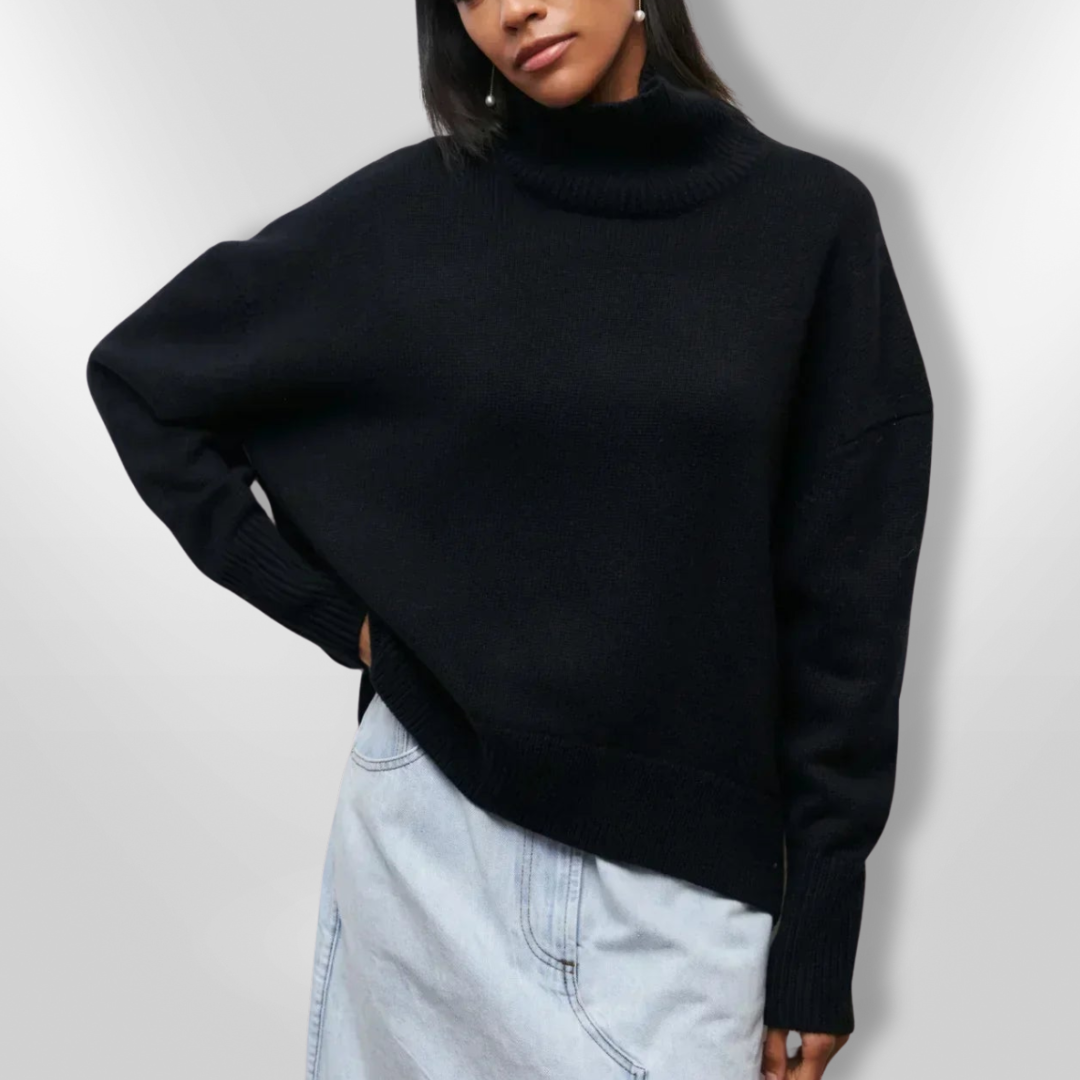 OLIVIA | Sweater with turtle neck