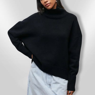 OLIVIA | Sweater with turtle neck
