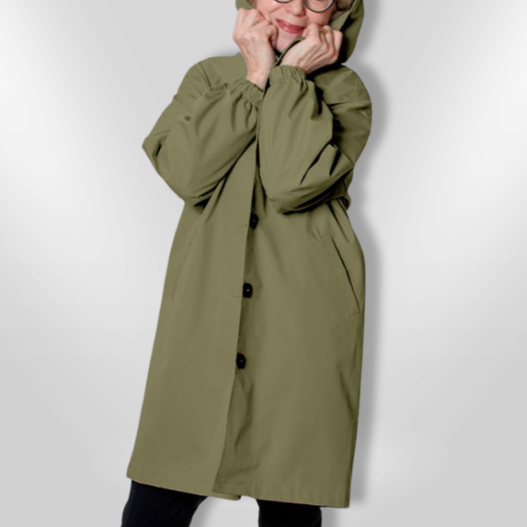LEANNE | Water-Resistant Hooded Jacket