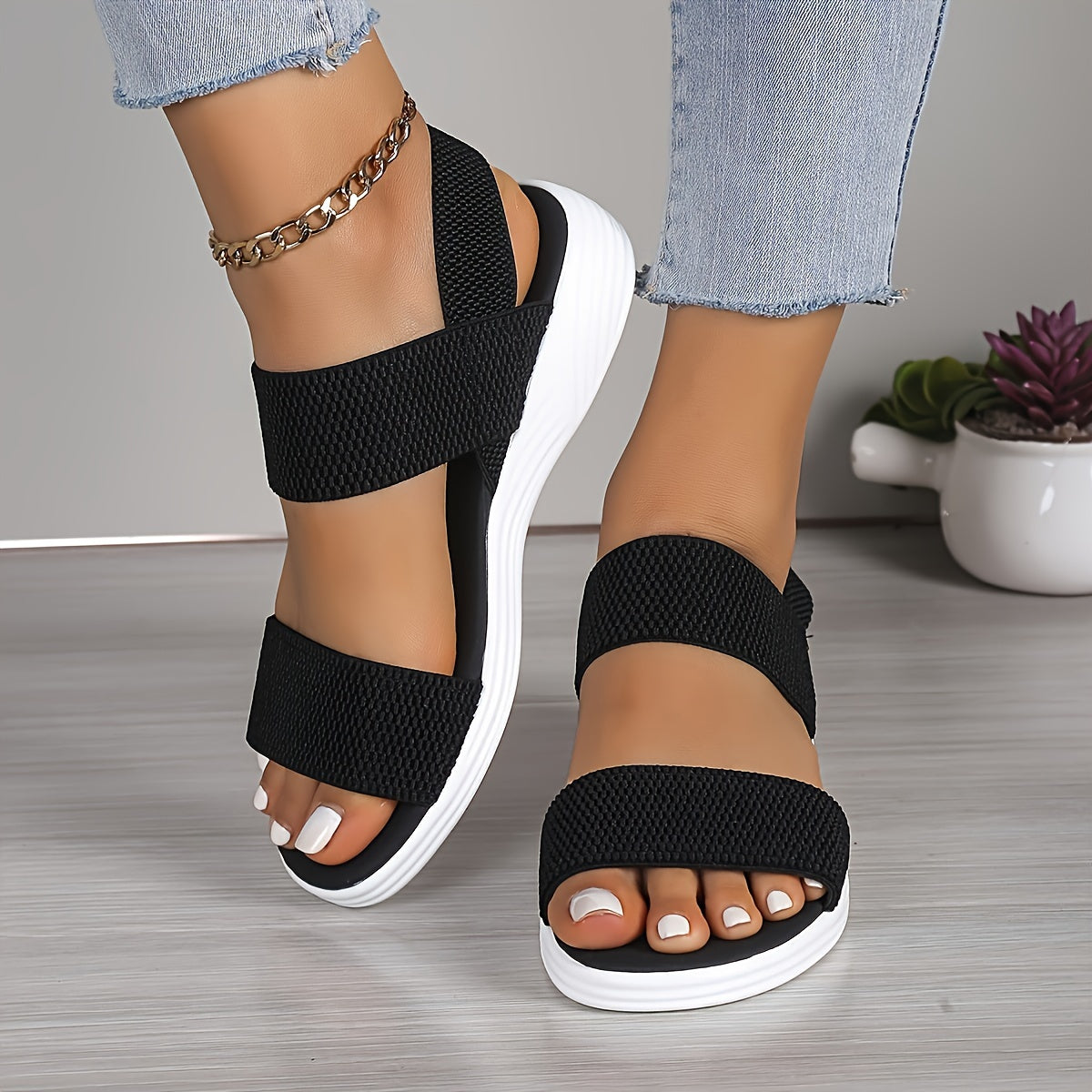 EMILIA | Lightweight Stretch Sandals