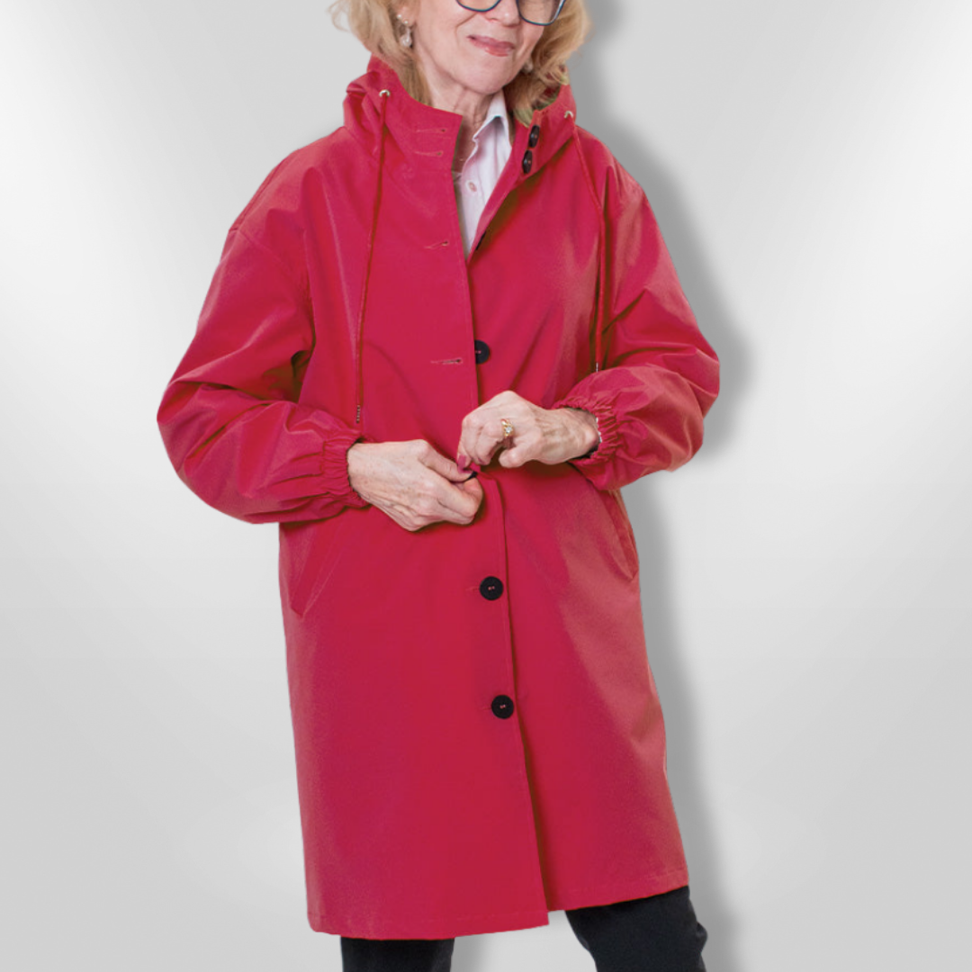 LEANNE | Water-Resistant Hooded Jacket