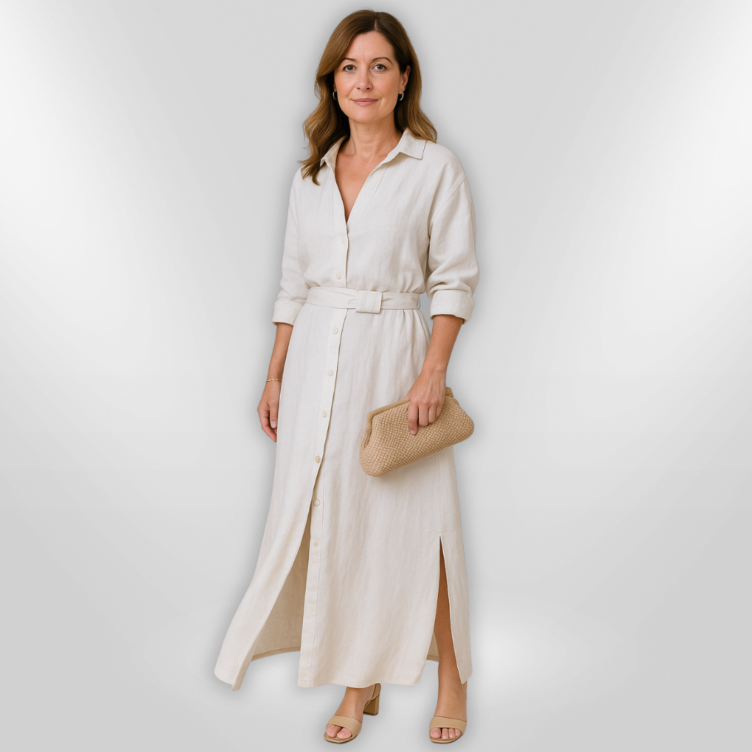JEANETTE | Maxi V-neck Dress