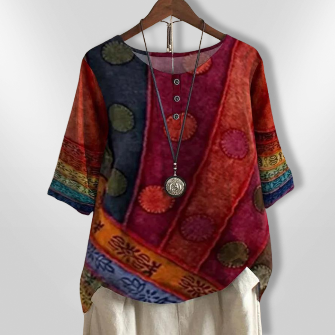 LILY | Comfortable Half-Sleeve Top