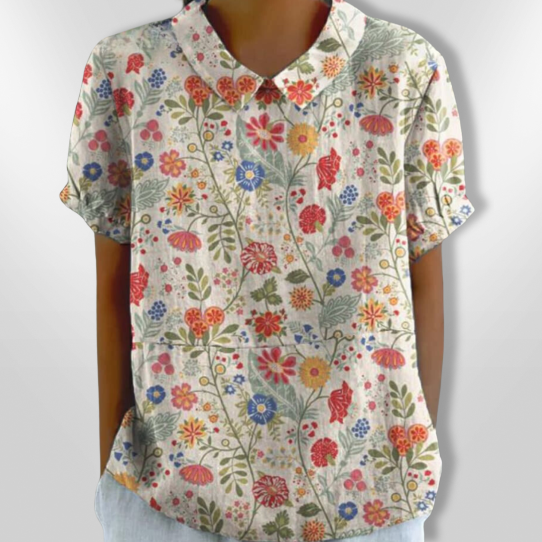 FLORYN | Floral Print Blouse