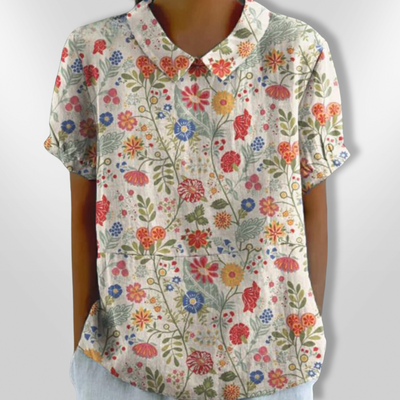 FLORYN | Floral Print Blouse