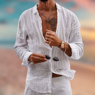 MAICOL | Men's casual summer linen shirt