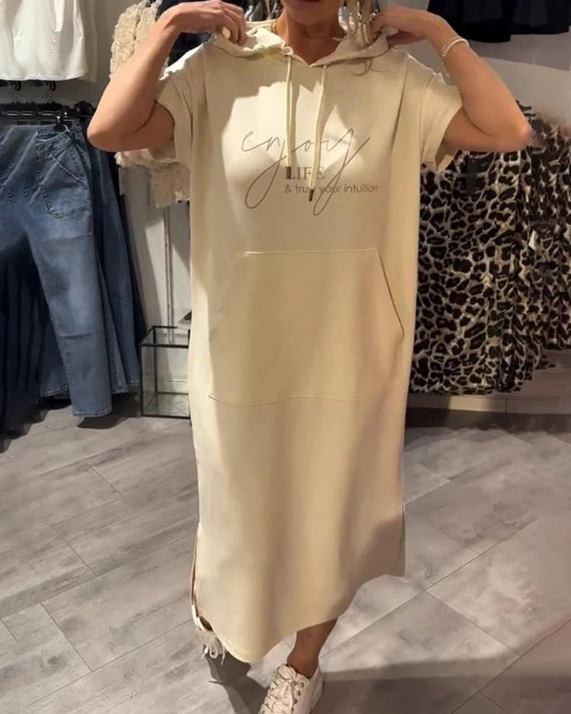 SASKIA | Casual Hoodie Dress