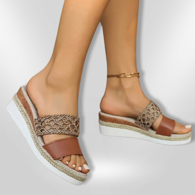 CARGELLIGO | Wedge summer sandals