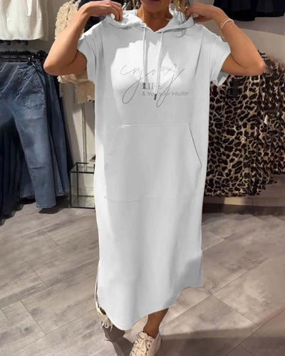 SASKIA | Casual Hoodie Dress