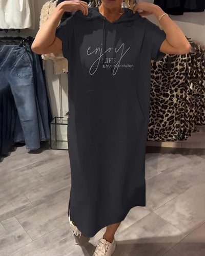 SASKIA | Casual Hoodie Dress