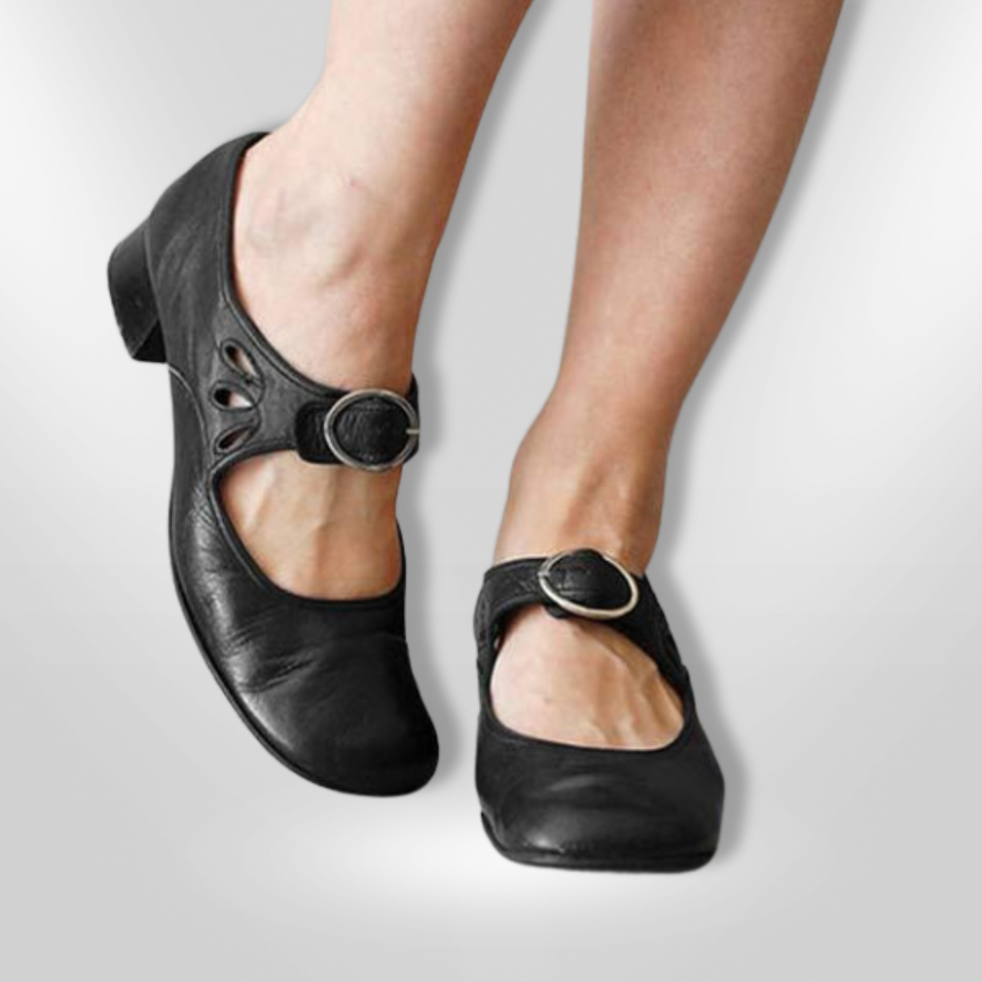 EMMA | Klassieke leren sandalen