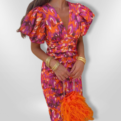 BOLD | Feestelijke vibrante jurk