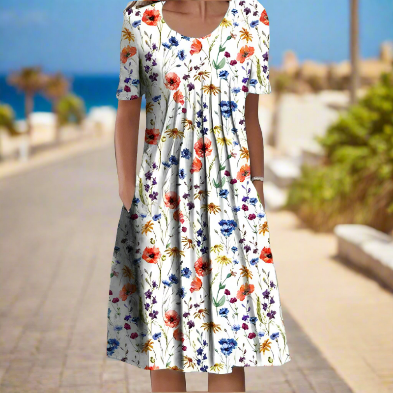 RUBY | Enchanting Floral Summer Dress