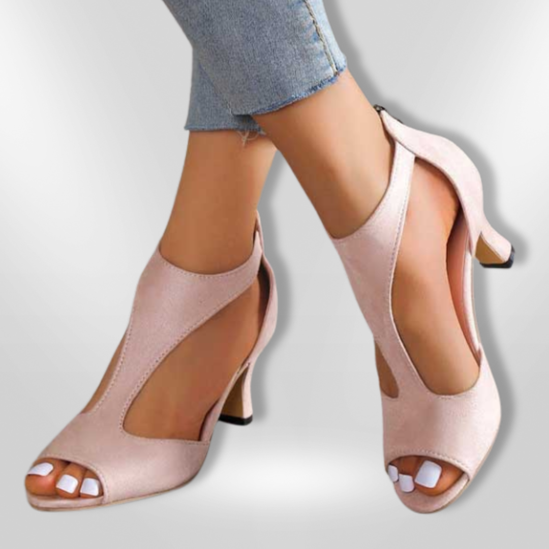 VOLMENA | Orthopedic heeled sandals