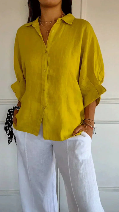 MADISON | Effortless Chic Linen Shirt