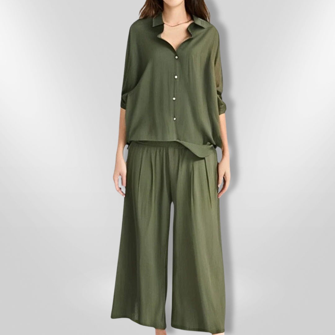 LILY | Two-Piece Linen Set