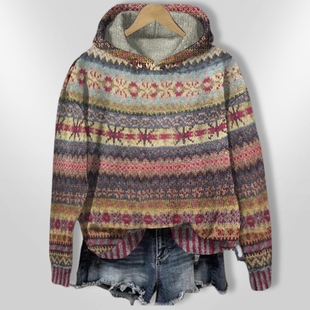PAOLA | Ethnic hoodie