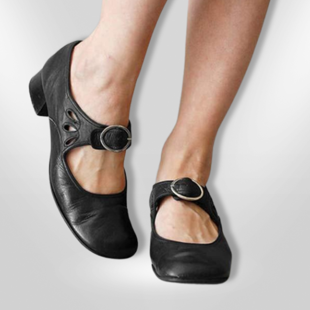 LUCIA | Chic orthopedic leather sandals