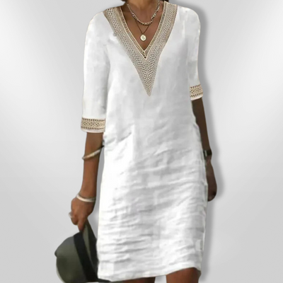 AVERY | Elegant V-neck Dress