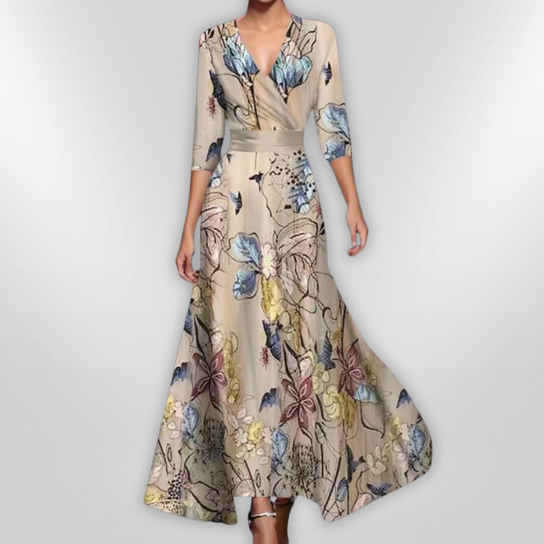 YUNA | Chic Floral Dress