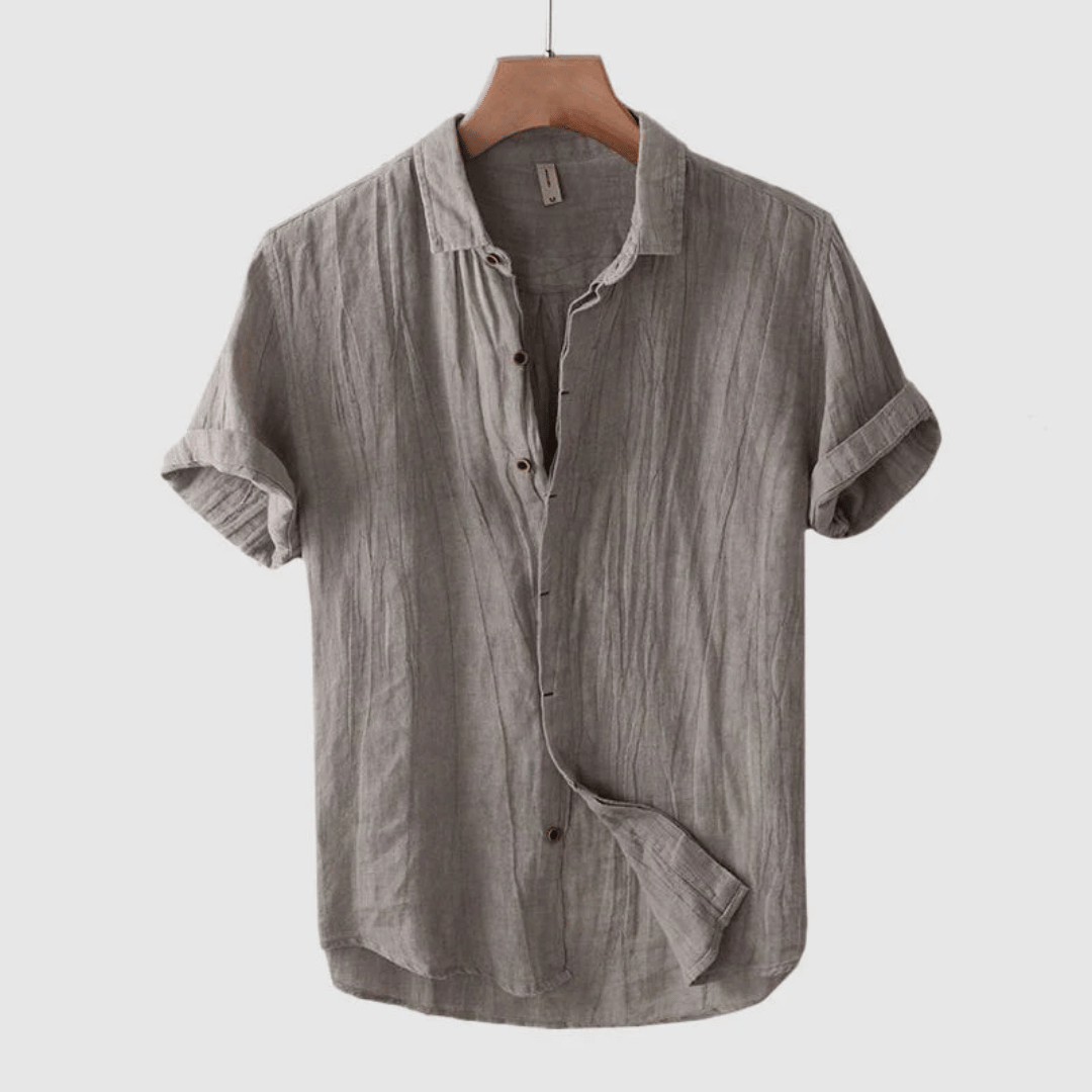 WELLINGTON | Short Sleeve Linen Shirt
