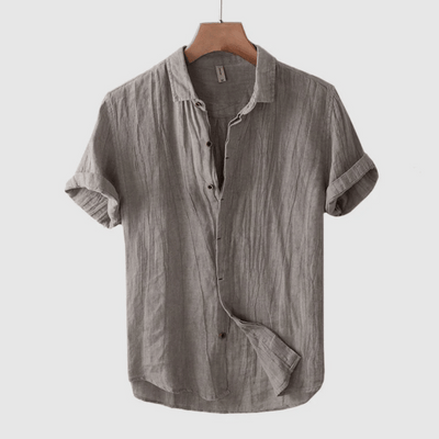 WELLINGTON | Short Sleeve Linen Shirt