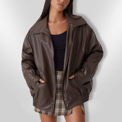 RIA | Classic Leather Jacket