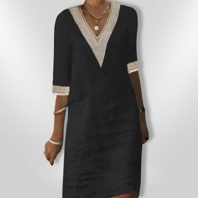 AVERY | Elegant V-neck Dress