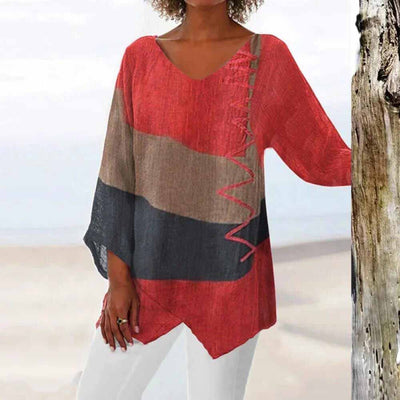 CAITLIN | Stylish Loose-Fit Boho Top