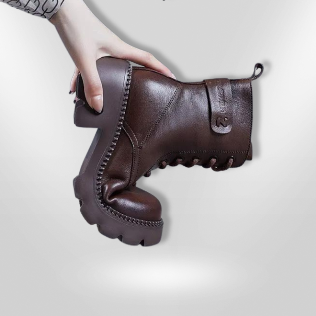 IVYSHAPE | Orthopedic Leather Boots