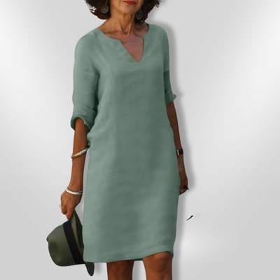 GRACE | V-Neck Three-Quarter Sleeves