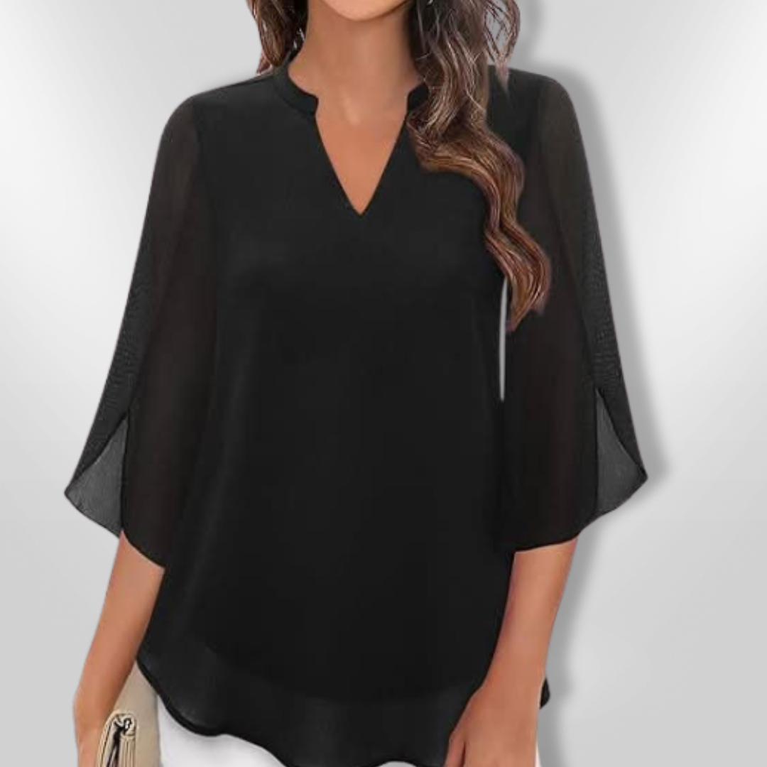 CELESTE | Chic Layered Blouse