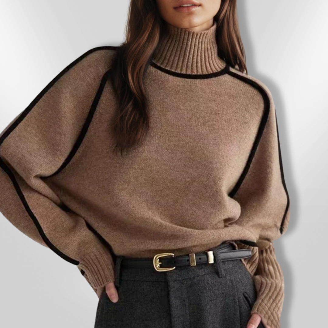 CLAIRE | Elegant turtleneck sweater