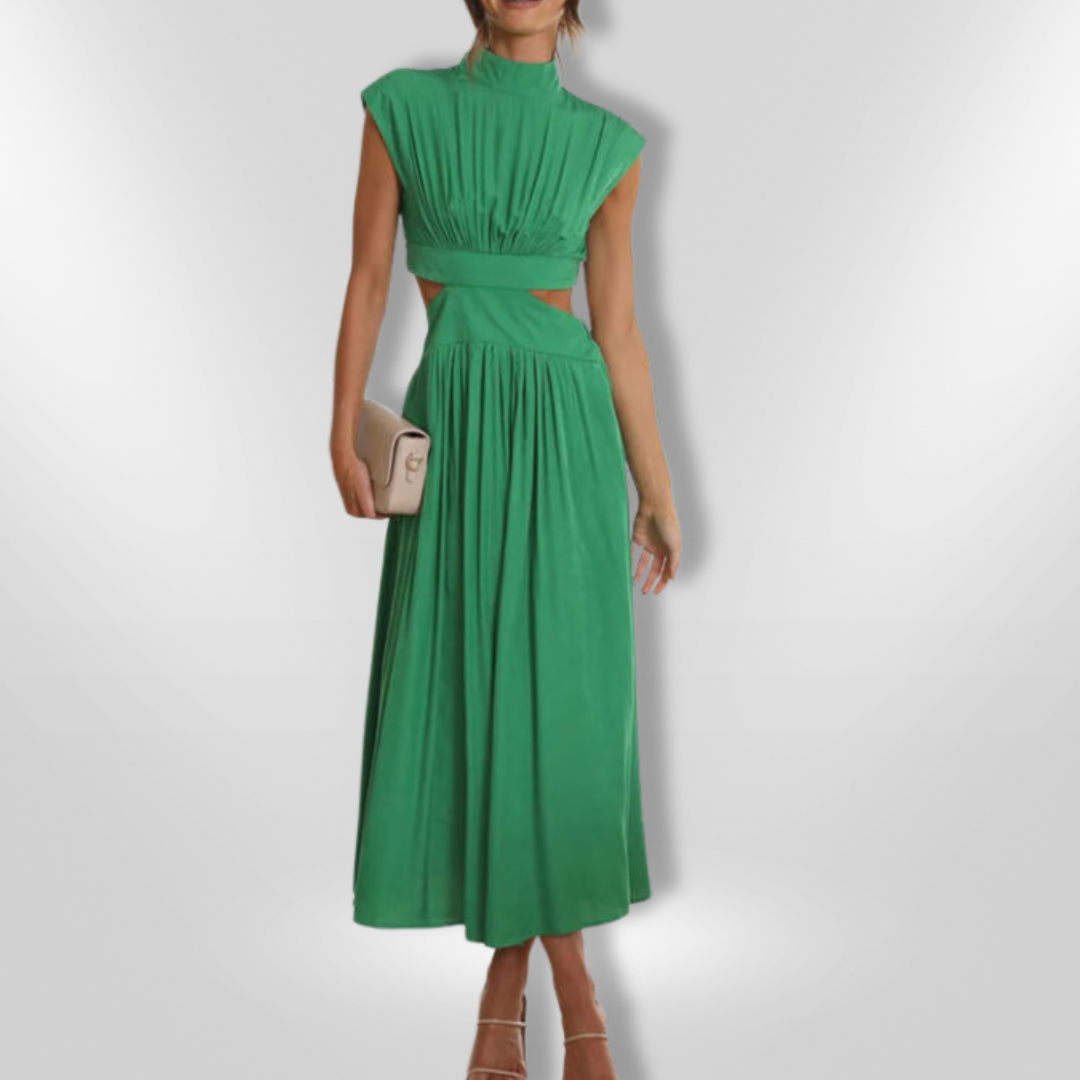DIANA | Chic Pleated Dress