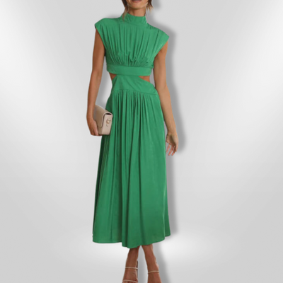 DIANA | Chic Pleated Dress