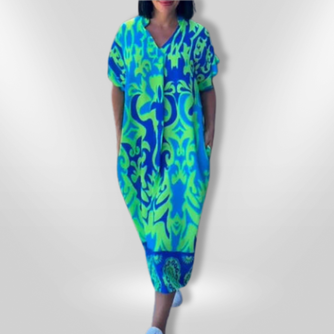 ELENA | Elegant Floral Dress