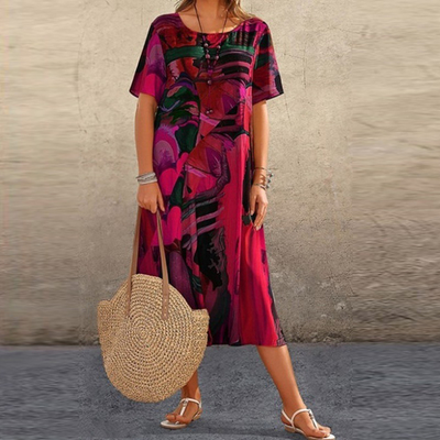 ABIGAIL | Comfortable Printed Dress