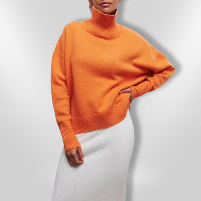 OLIVIA | Sweater with turtle neck