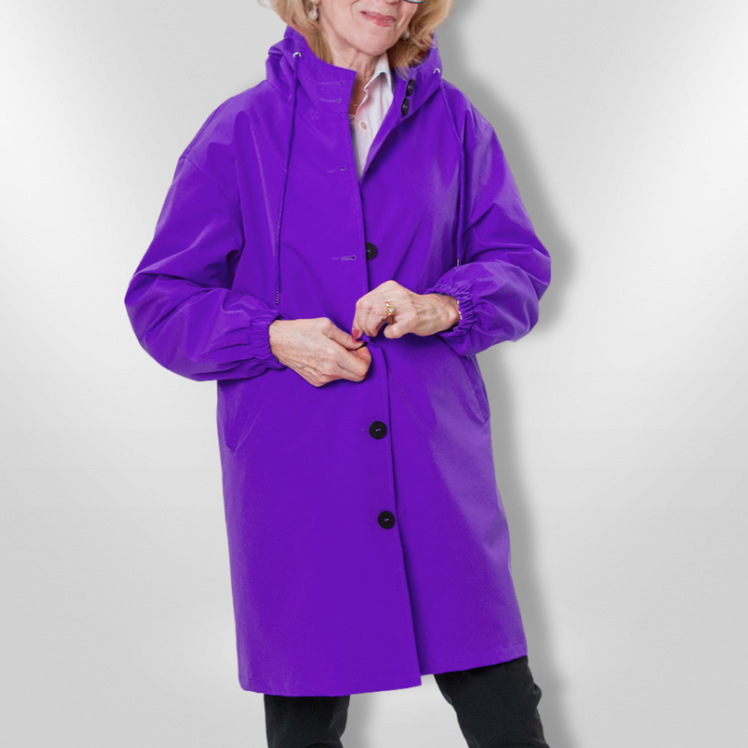 LEANNE | Water-Resistant Hooded Jacket