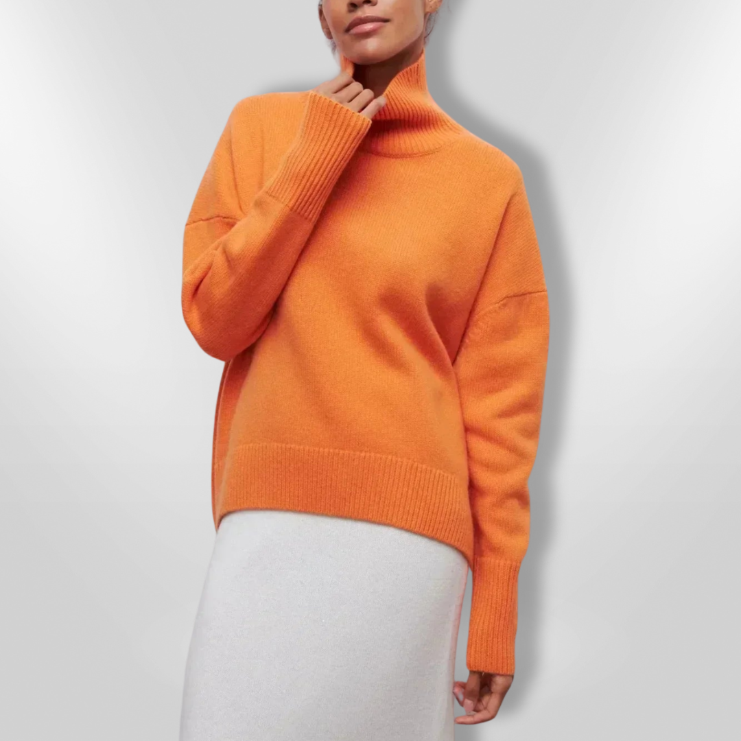 OLIVIA | Sweater with turtle neck