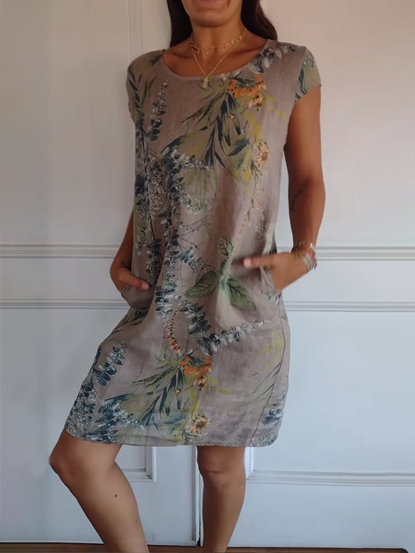LILLIAN | Casual Printed Dress