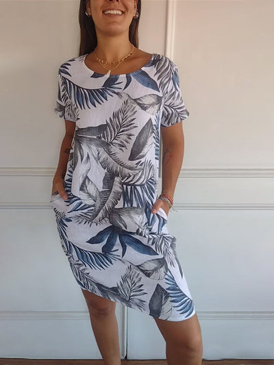 LILLIAN | Casual Printed Dress