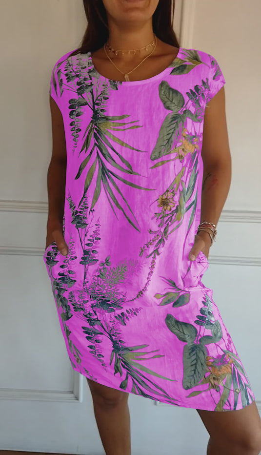 LILLIAN | Casual Printed Dress