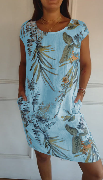 LILLIAN | Casual Printed Dress