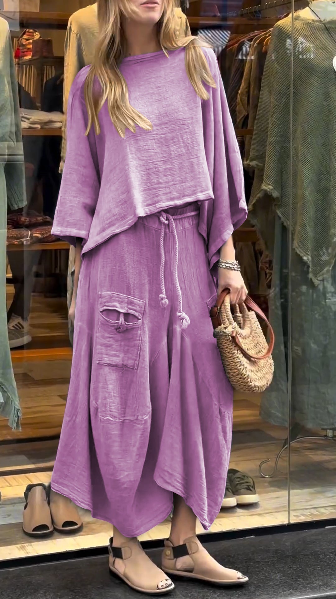 MABEL | Flowing Casual Two-Piece Set