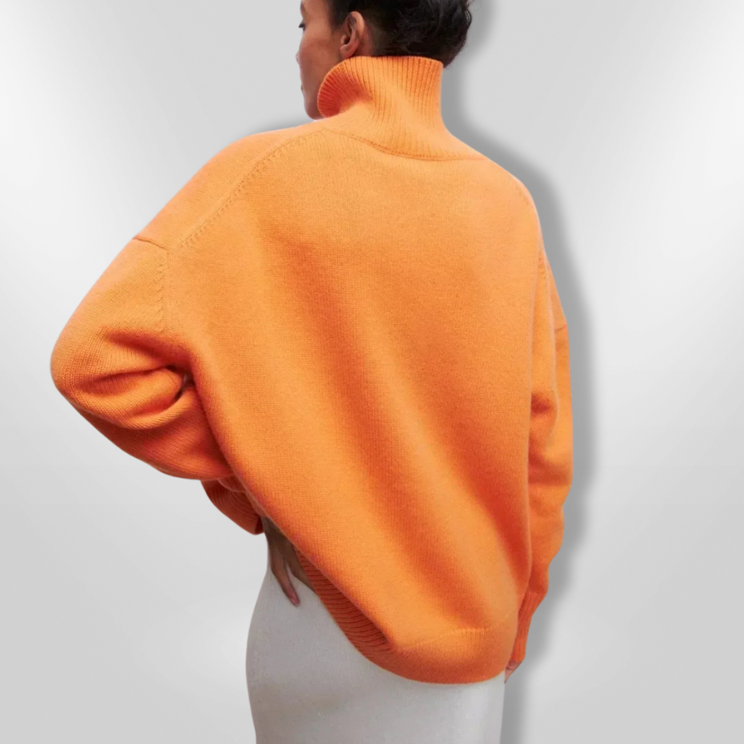 OLIVIA | Sweater with turtle neck
