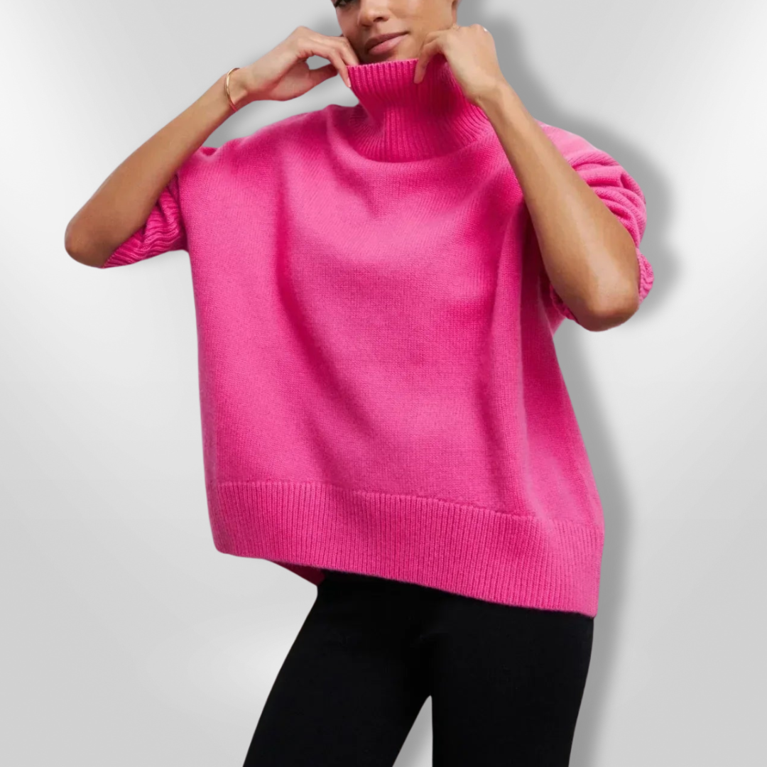 OLIVIA | Sweater with turtle neck